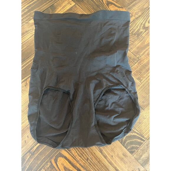 Spanx Black Neutral High Waisted Shapewear Women 2X Intimates Slimming Plus Size - Picture 1 of 7